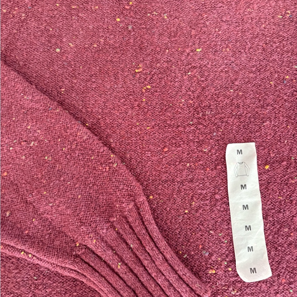 Old Navy Maroon Knit Pullover - image 3